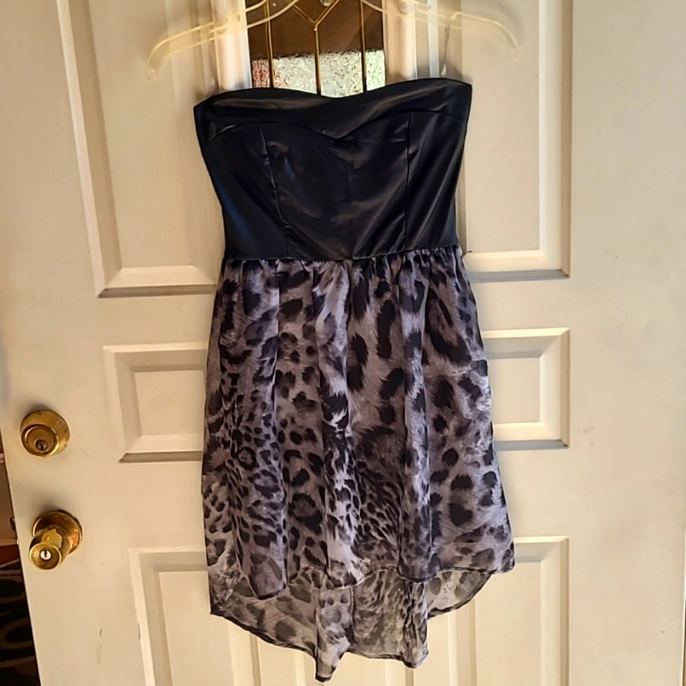 Strapless party dress